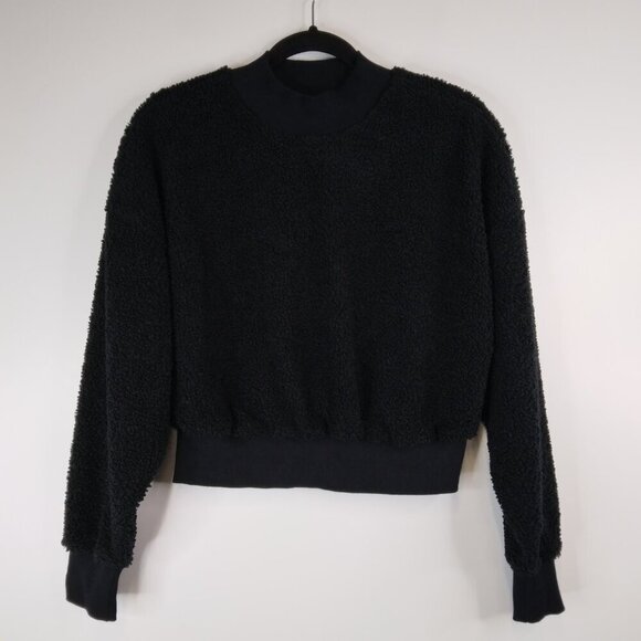 Fabletics Malia Polar Fleece Black Lined Pullover Size XS - Picture 2 of 14